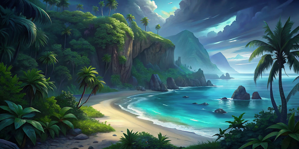 View of IGPC WeyrHall's coastline.