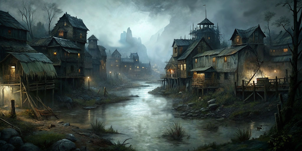 A typical town in the Republic.